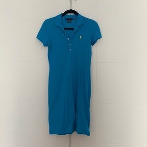 Ralph Lauren Sport Blue Polo Dress